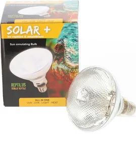 Meilleurs prix pour Reptil'us Ampoule Solar+ tout en un pour reptiles et amphibiens 