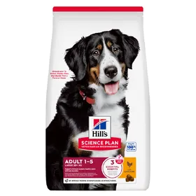 Meilleurs prix pour Adult 1-5 Large poulet Hill's Science Plan - Croquettes pour chien