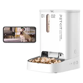 Comparer les prix de Petkit YumShare Dual-hopper distributeur de croquettes automatique connecté double avec caméra 5L