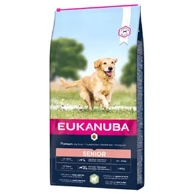 Comparer les prix de Eukanuba Senior Large & Giant Breed agneau, riz - Croquettes pour chien