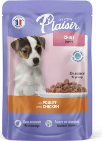 Meilleurs prix pour Repas Plaisir Emincés en sauce pour chiot