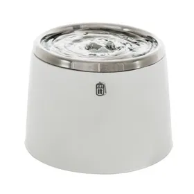 Meilleurs prix pour cat it abreuvoit avec dessus en acier inoxydable - 2 l (64 oz liq.) - blanc et gris - pour chat