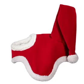 Comparer les prix de HKM Bonnet anti-mouches Christmas une oreille - Taille Vollblut