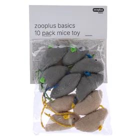 Meilleurs prix pour zooplus basics Set de jouets pour chats Souris Pack de 10 chats
