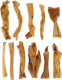 Meilleurs prix pour Friandise naturelle Peau de tête 12cm pour chien - 20 x 200g