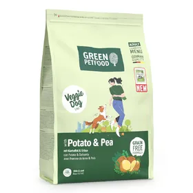 Comparer les prix de 3kg Green Petfood VeggieDog Grainfree pomme de terre & pois nourriture sèche pour chiens