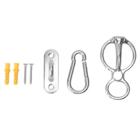 Comparer les prix de Anneau d'attache pour cheval Acier inoxydable Anneau demi-rond Équipement d'entraînement pour cheval Accessoires pour cheval sûrs pour gray