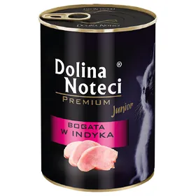 Comparer les prix de Dolina Noteci Premium, Junior, riche en dinde, nourriture humide pour chats