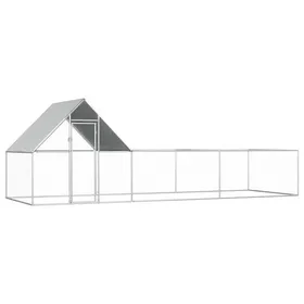 Meilleurs prix pour Poulailler - LEC® - 110054 - Acier galvanisé - 6 x 2 x 2 m - Extérieur