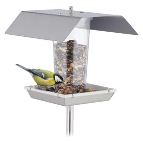 Comparer les prix de Mangeoire à oiseaux en acier inoxydable - 10039934-0