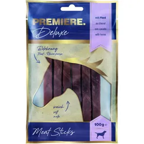 Meilleurs prix pour PREMIERE Deluxe Meat Sticks cheval 100g