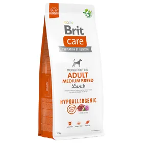 Comparer les prix de Brit Care Hypoallergenic Adult Medium Breed agneau, riz pour chien - 12 kg