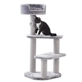 Comparer les prix de Nobby Arbre  chat Classic ZERA (97cm, Dgrey), Arbre  chat