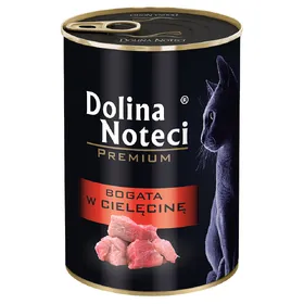 Meilleurs prix pour Dolina Noteci Premium Nourriture humide riche en veau pour chats
