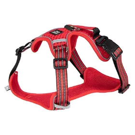 Meilleurs prix pour Barry King Szelki dla psa czerwone z siatki XL ob.szyi 59-84cm/ob.klatki 73-100cm (XL, Chien), Collier + laisse