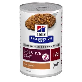 Meilleurs prix pour Hill's Prescription Diet i/d nourriture humide pour chiens, adultes, avec dinde pour soutenir la digestion 12x360 g