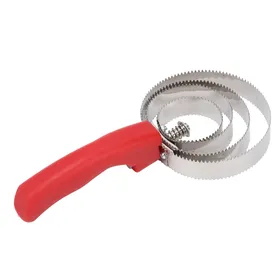 Meilleurs prix pour Étrille en acier inoxydable pour moutons, chevaux, vaches, soulage les démangeaisons, fournitures d'écurie, 4 anneaux gray