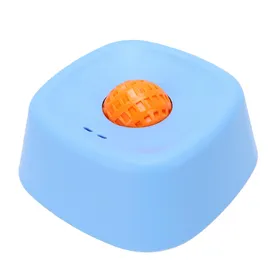 Comparer les prix de Bol à lécher pour chien Base antidérapante Amovible Multifonctionnel Bol à lécher pour nourriture liquide pour chien pour la maison Blue with Orange Rolling Ball