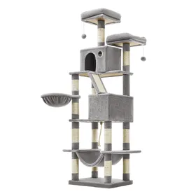 Comparer les prix de Feandrea Cat (206cm, Gris), Arbre  chat