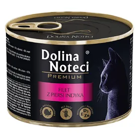 Comparer les prix de Dolina Noteci Premium, filet de poitrine de dinde, nourriture humide pour chats