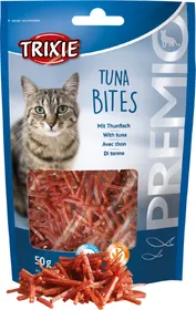 Meilleurs prix pour Friandise PREMIO Tuna Bites au thon et au poulet,50 g pour chats.