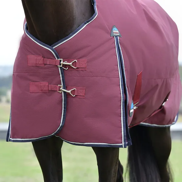 Weatherbeeta Comfitec Essential Turnout 50g - Taille 150 - Rouge – photo 3