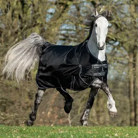 Comparer les prix de HKM Turnout Rug Premium 1680D 100g with Teddy Lining - Taille 115