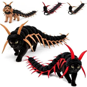 Meilleurs prix pour Costume dInsecte Mille-Pattes pour Chat Déguisement dHalloween Amusant Tenue Fantaisie pour Animal Modèle Al JOUET A FRIANDISE