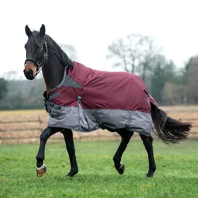 Meilleurs prix pour Couverture d'extérieur pour cheval col haut HKM Yukon 600D 200g