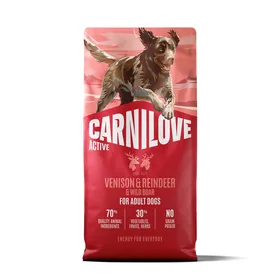 Meilleurs prix pour CARNILOVE Active Dry Chevreuil, Renne et Sanglier pour chien - Lot de 2x 1,5kg (nouveau packaging)