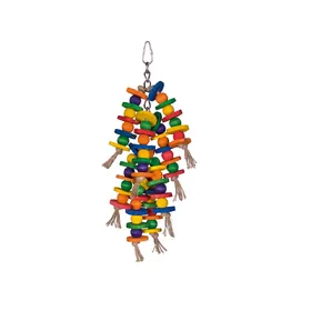Comparer les prix de Jouet de cage pour oiseaux Nobby Pet Holzketten Mit Sisal
