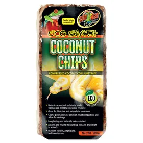 Comparer les prix de Substrat pour reptiles - ZOO MED - Eco Earth - Chips de noix de coco - 500 gr - Fibre de coco