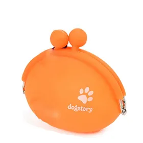 Meilleurs prix pour Sac de poche en silicone pour nourriture et collations pour chiens de compagnie orange