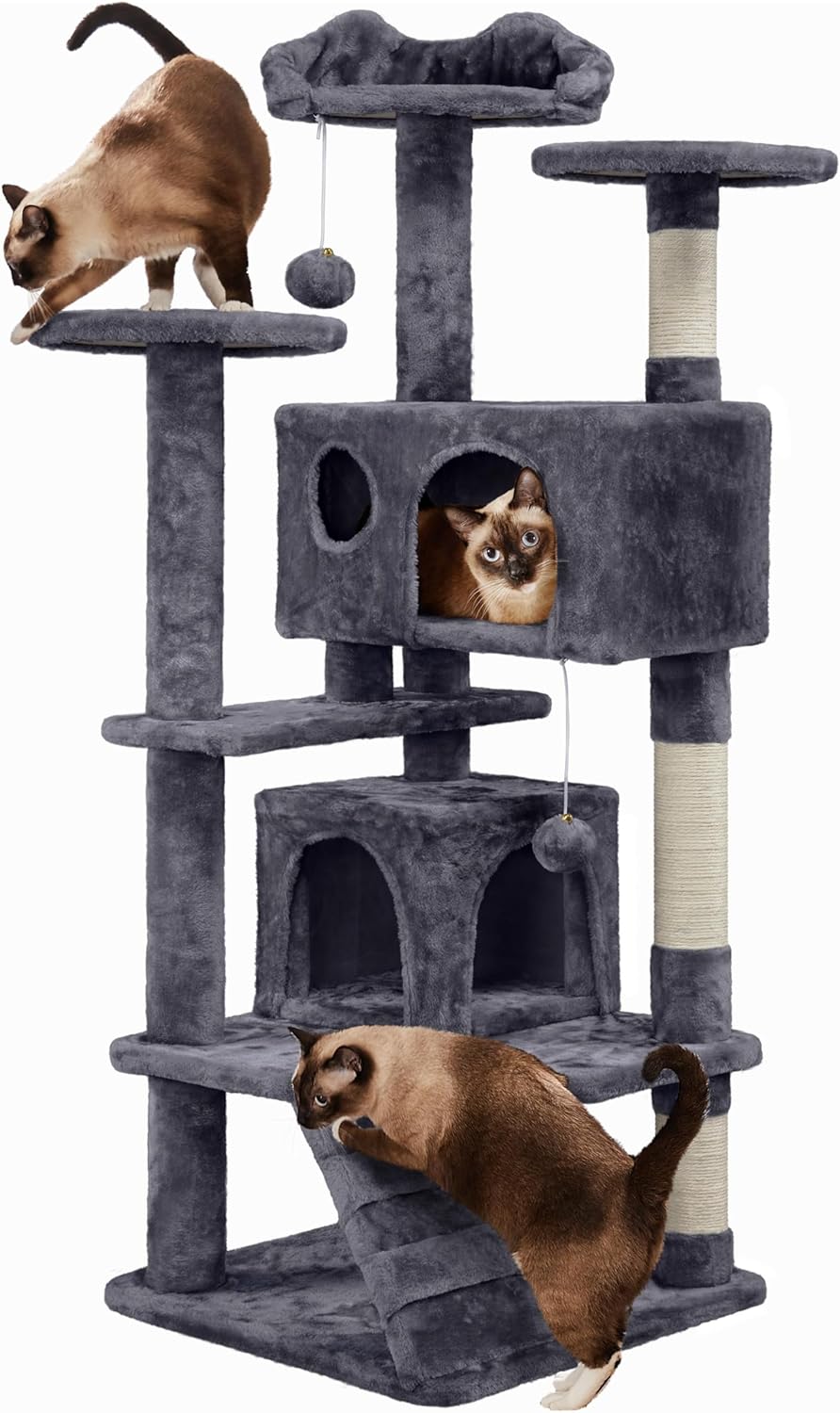 Yaheetech Arbre à Chat 139 cm
